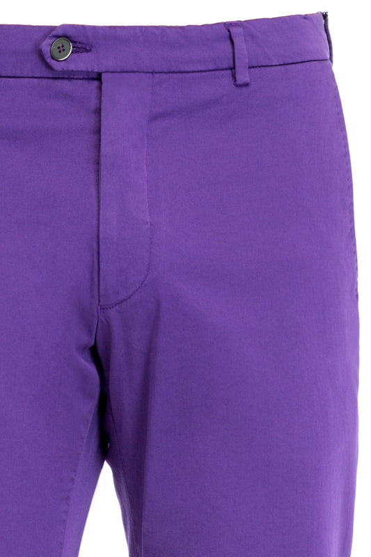 Purple Chinos trousers