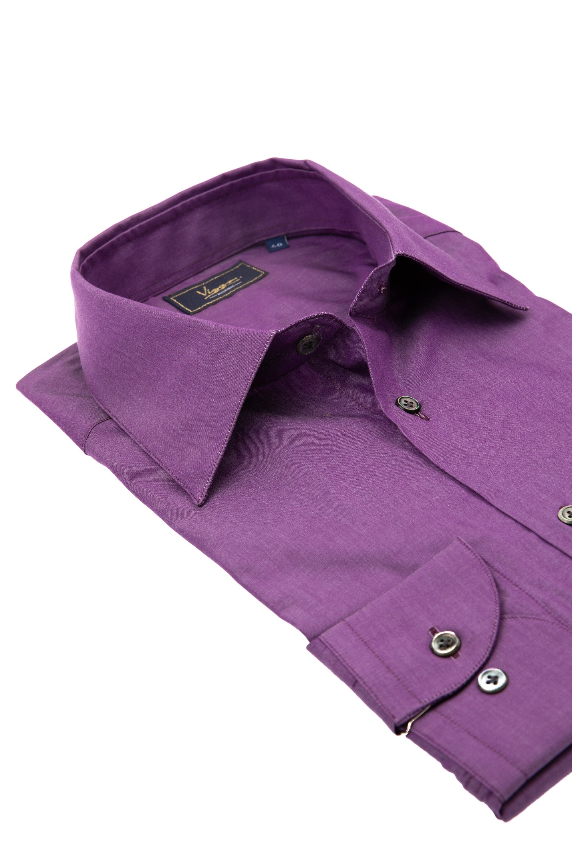 Purple bussiness shirt