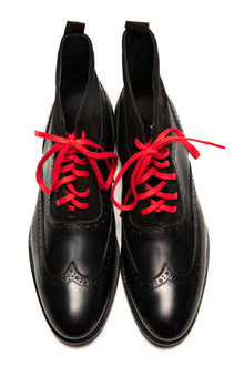 Black Brogue boots