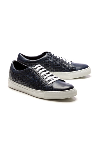 Navy sport shoes with Blue