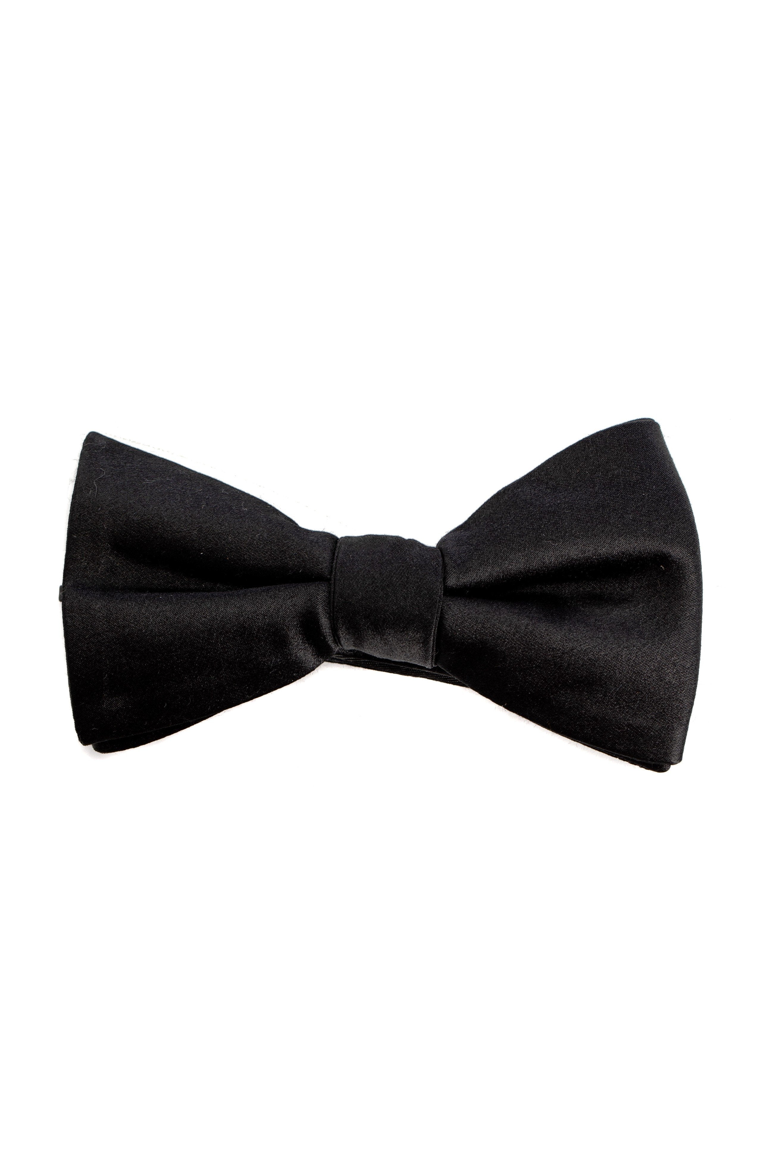 Black bow tie