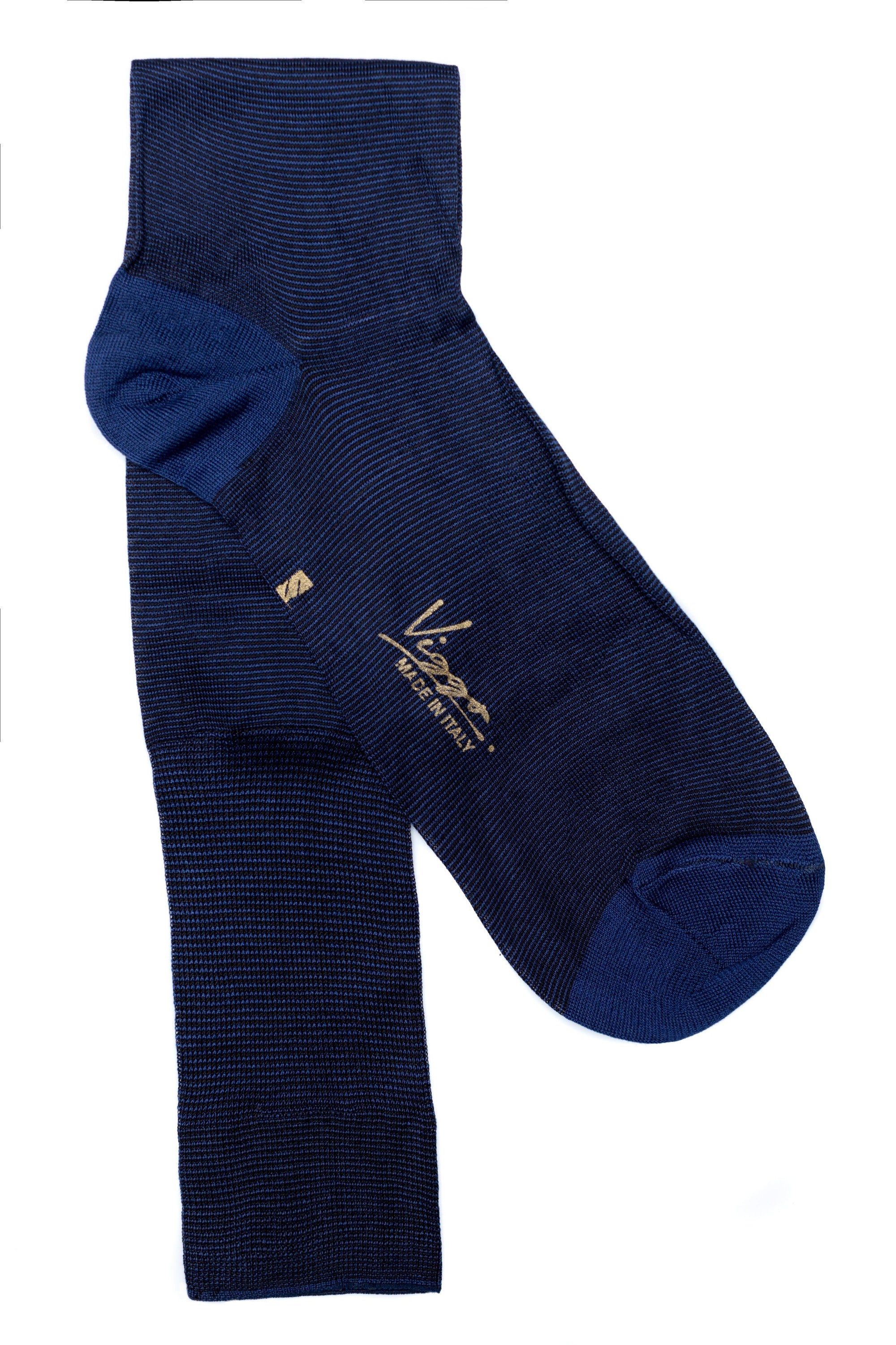 Navy long socks