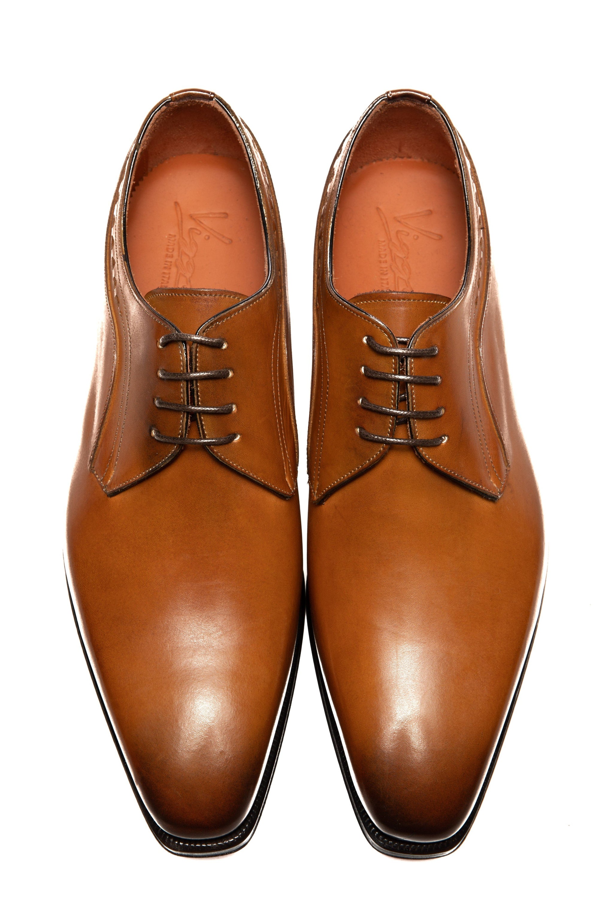 Light brown business shoes