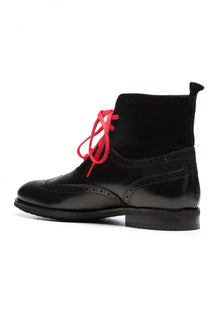 Black Brogue boots