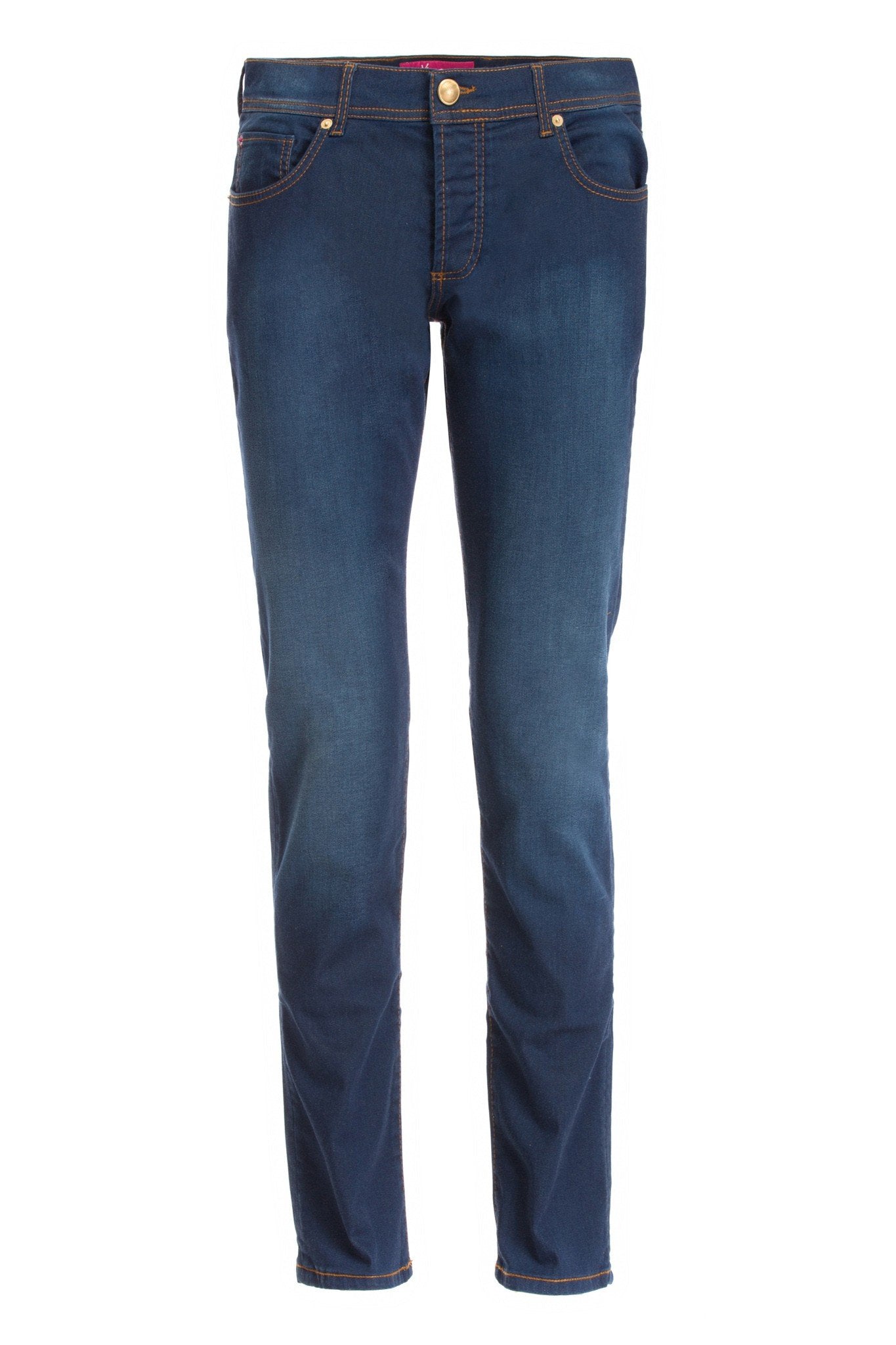 Blue prewashed jeans