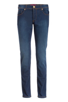 Blue prewashed jeans