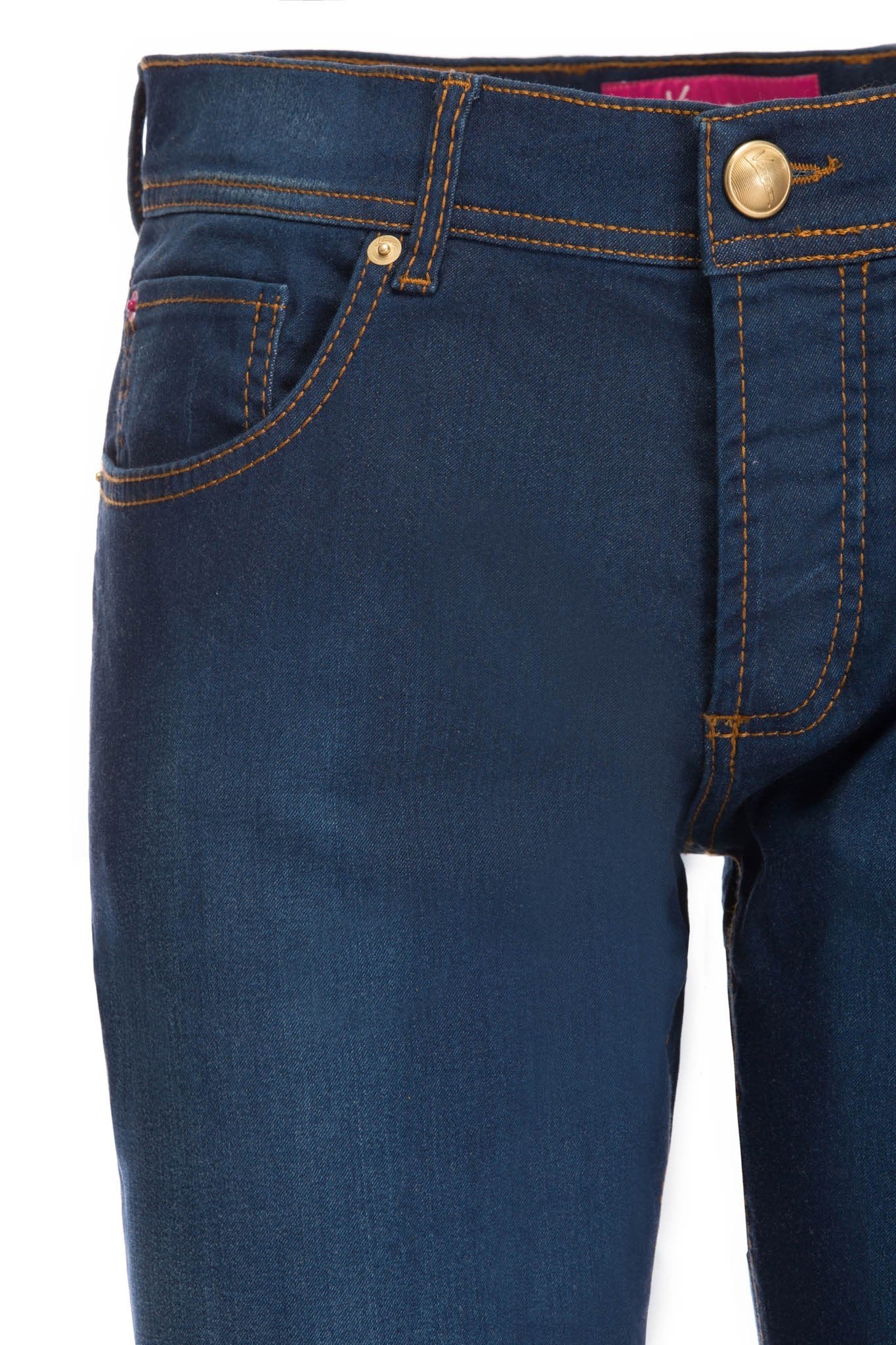 Blue prewashed jeans