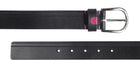 Navy leathered belt with pink detail