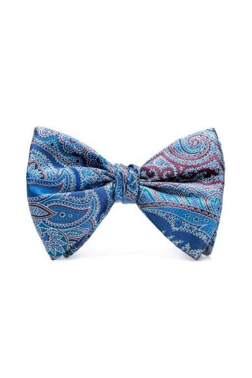 Venice blue bow tie