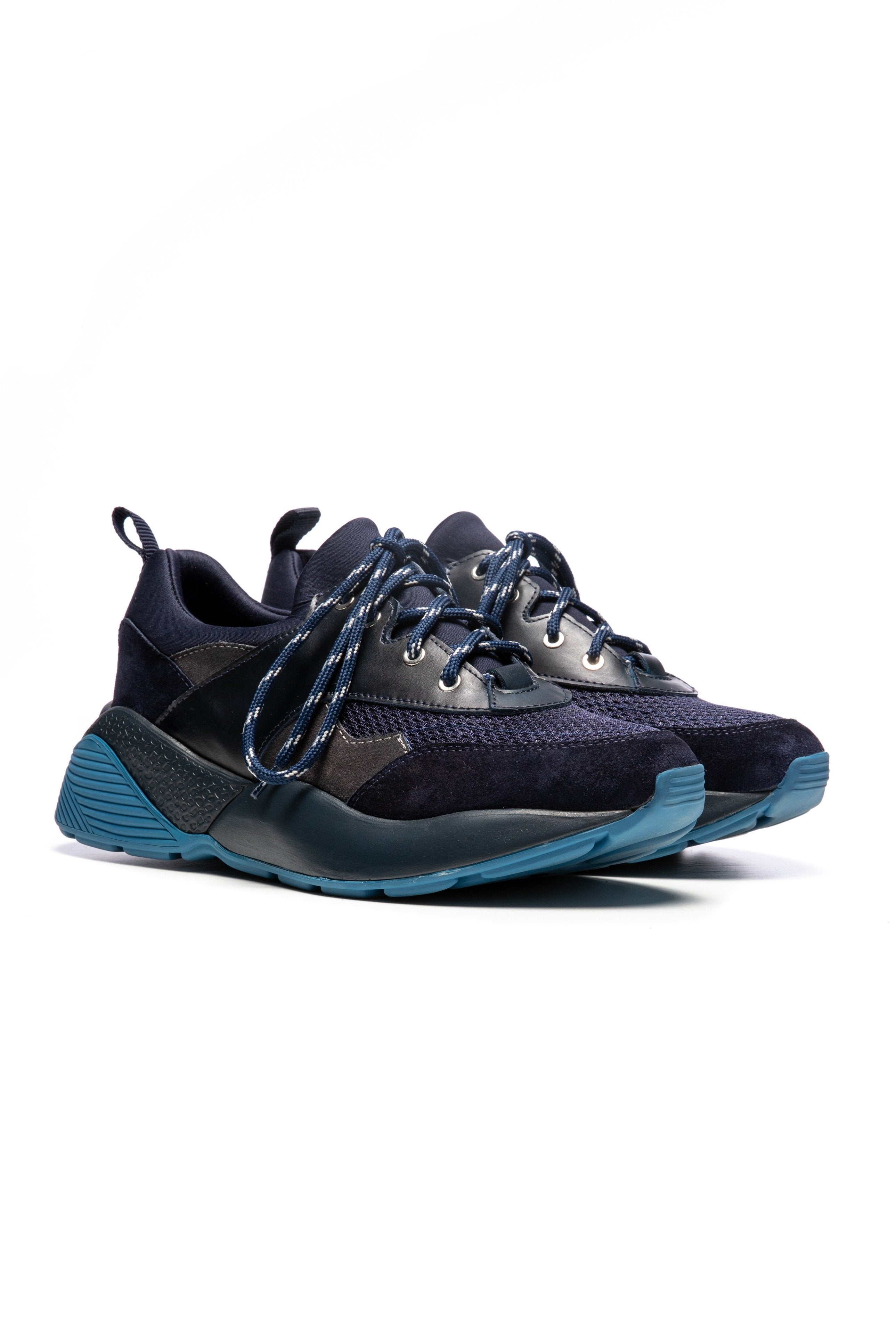 Navy sport shoes with Blue