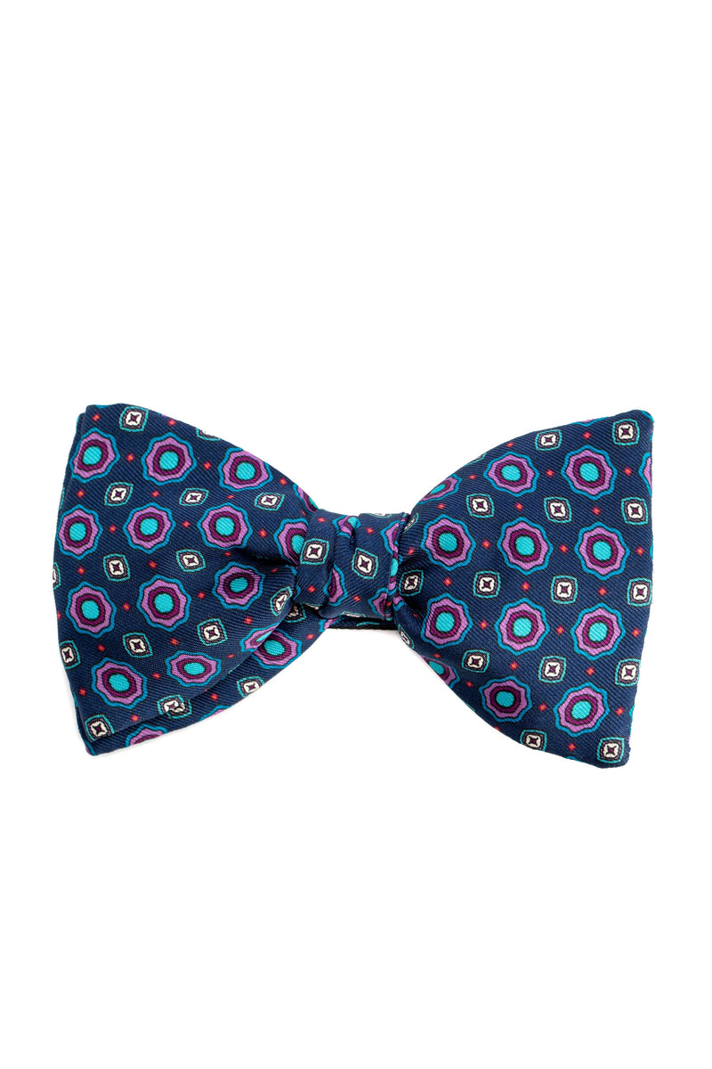 Navy bow tie
