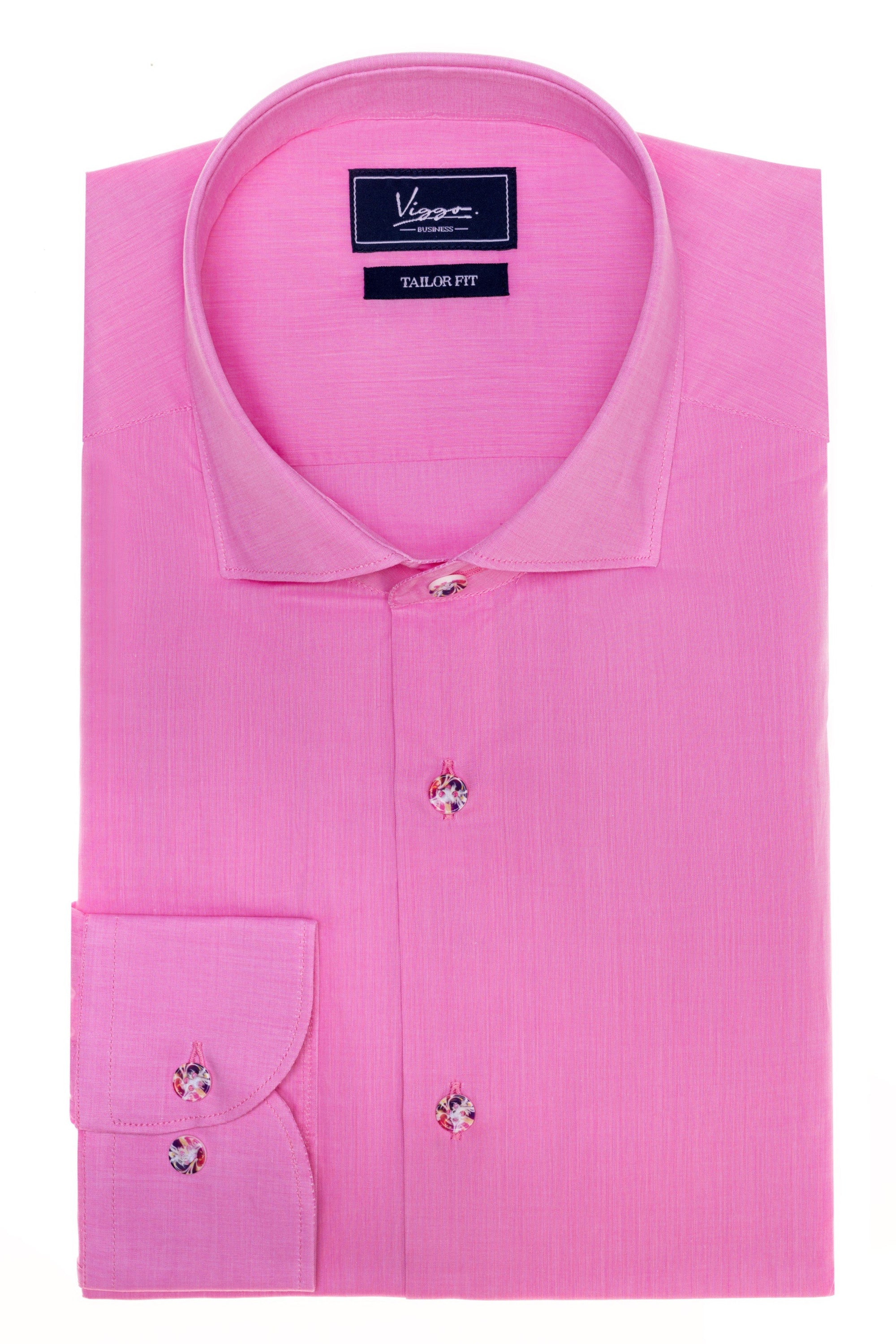 Pink embroidered persian shirt