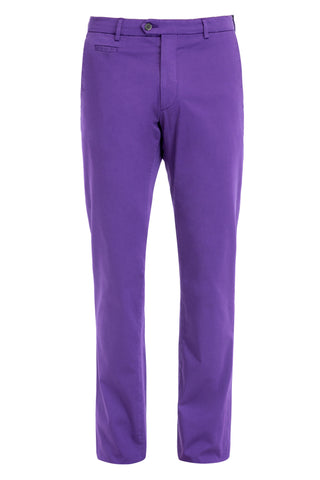 Tobacco chinos trousers