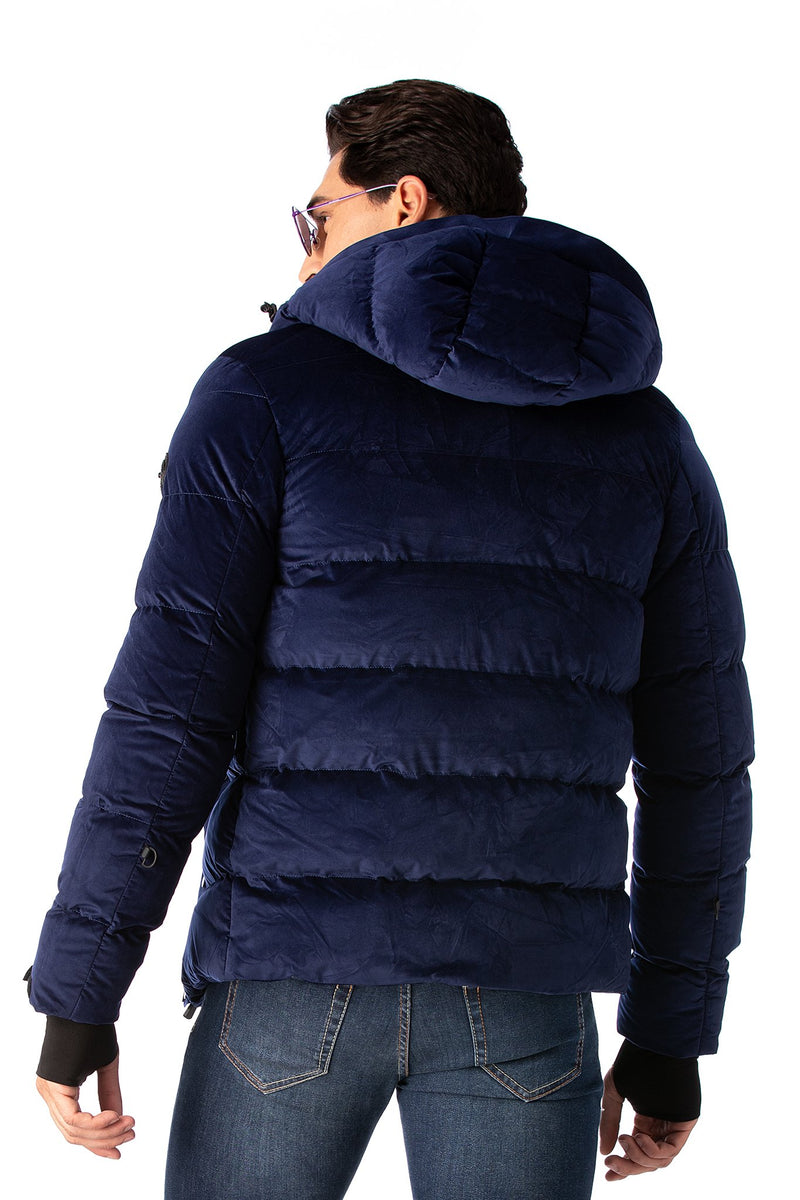 Navy velvet jacket