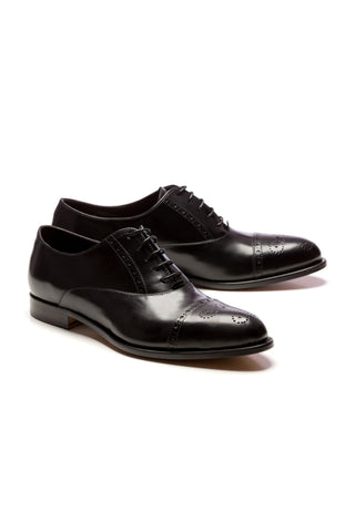 Brogue Oxford brown shoes