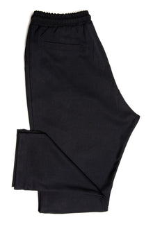 Blue casual trousers with cord
