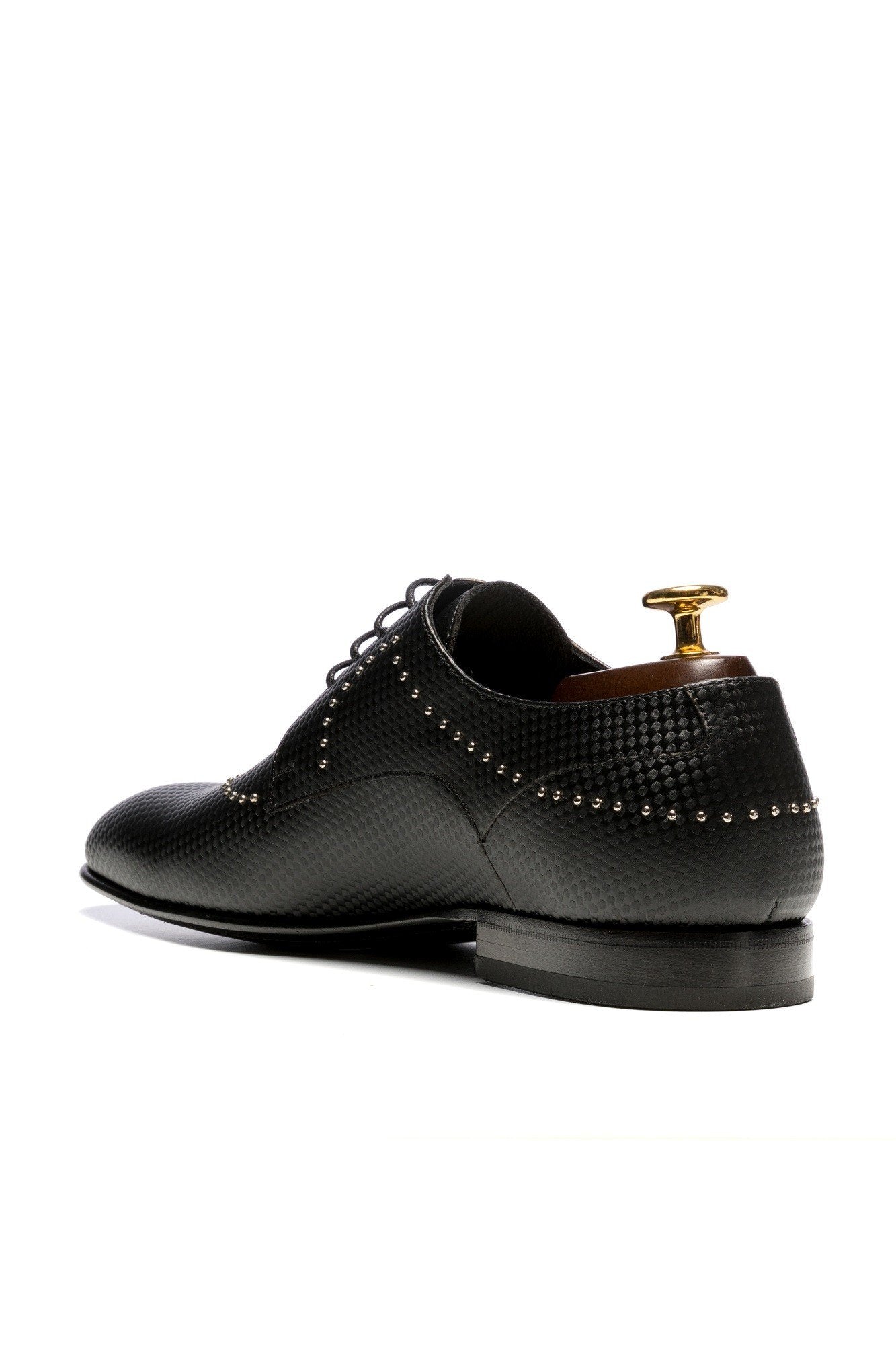 Leather derby shoes