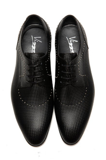 Leather derby shoes