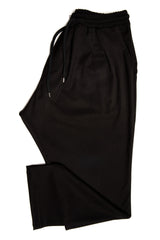 Black trousers with cord