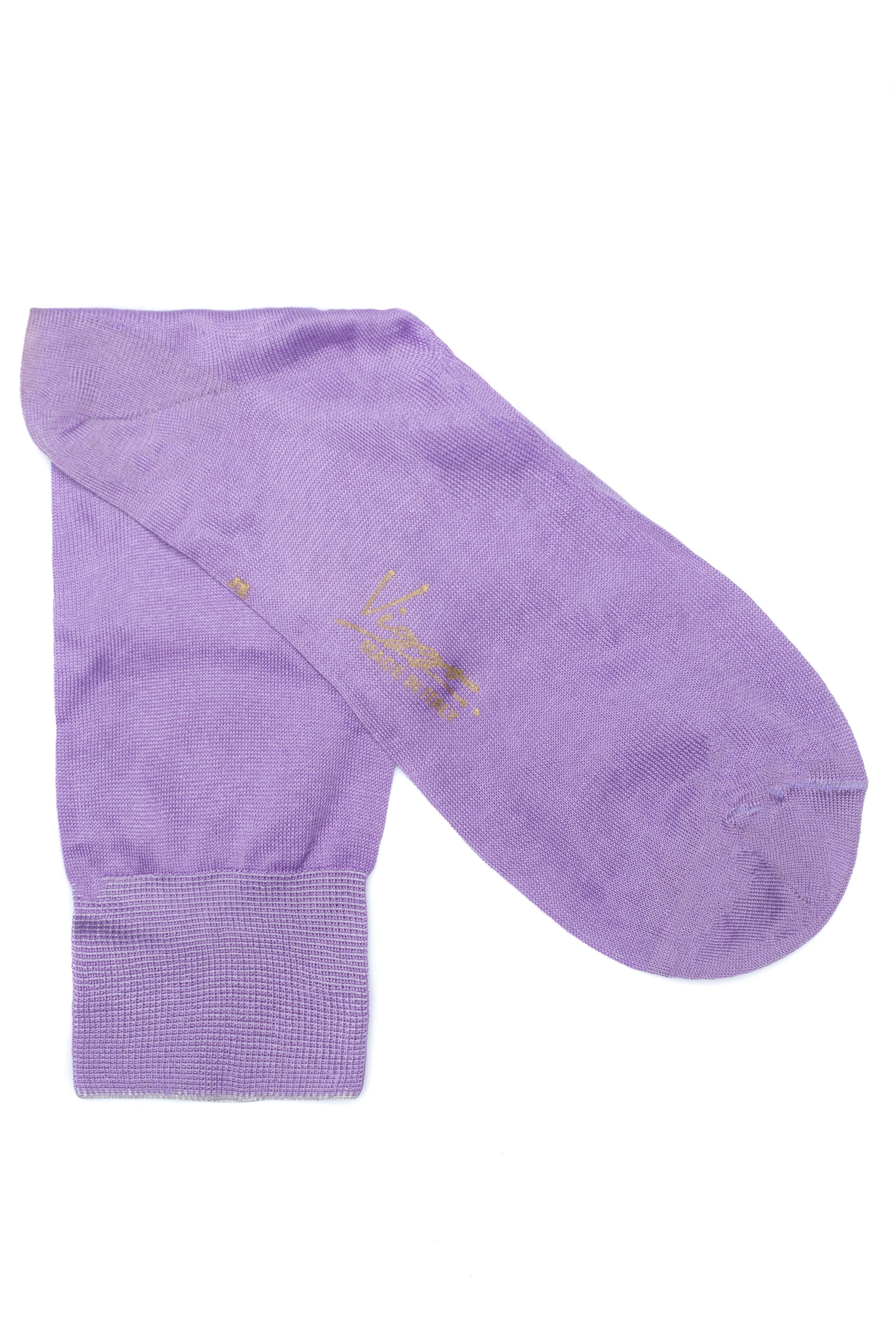 Purple uni socks