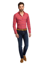 Navy prewashed jeans