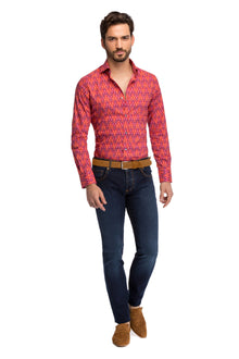 Navy prewashed jeans