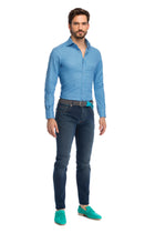 Forest navy jeans