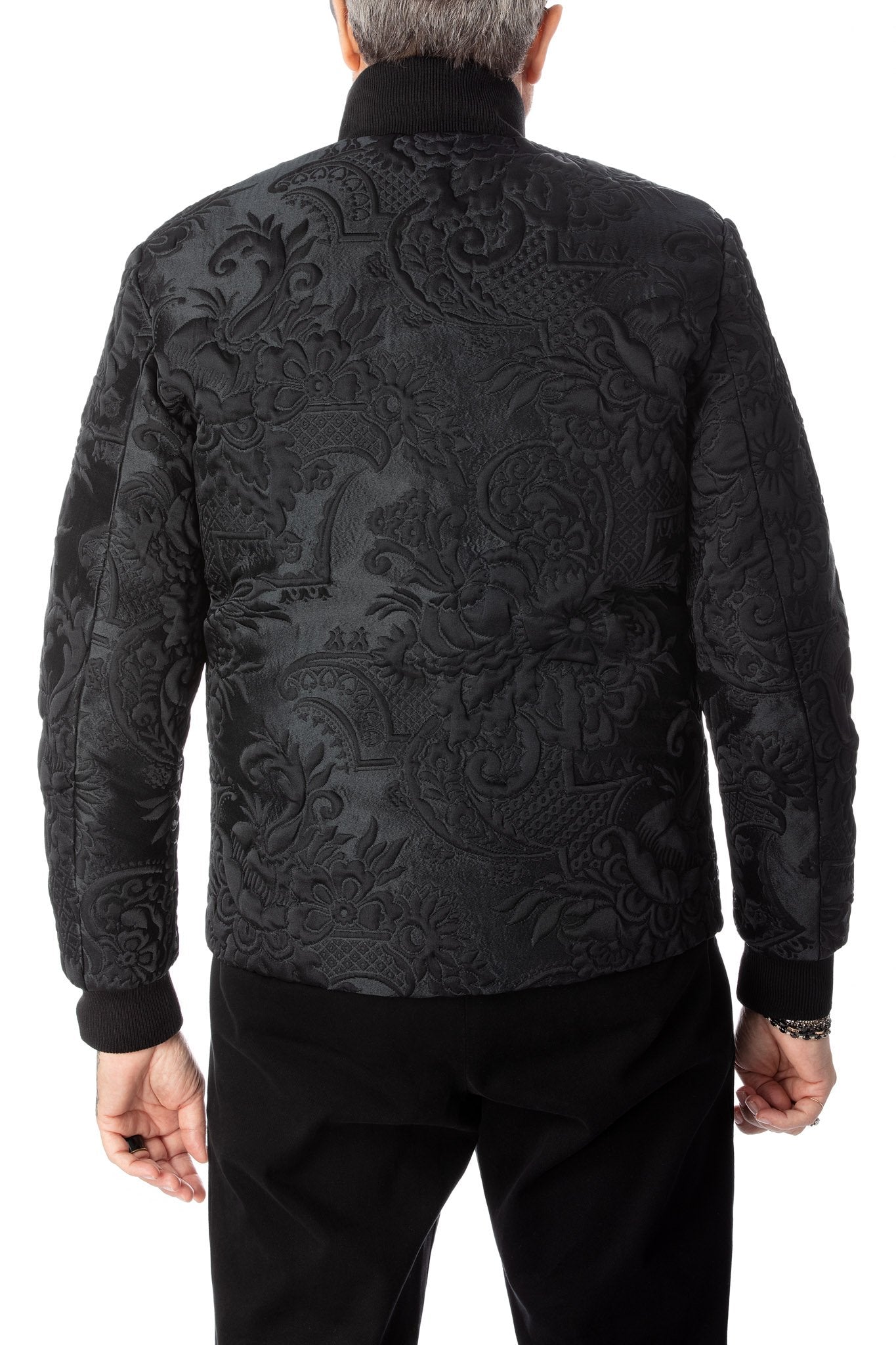 Brocart bomber jacket