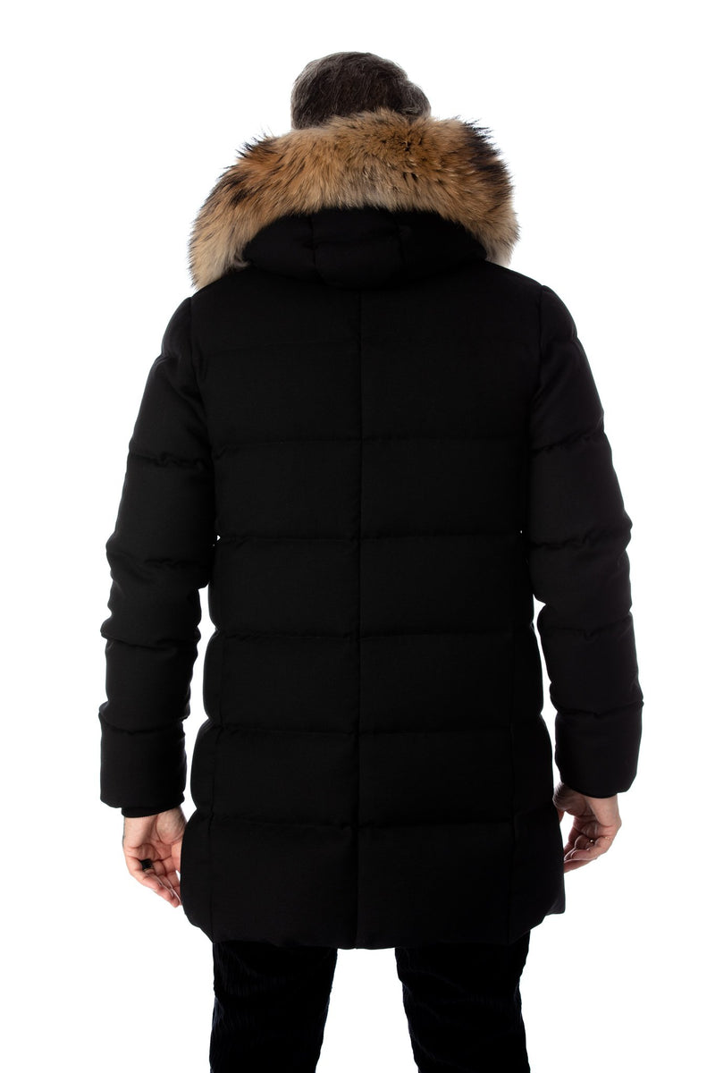 Down-filled jacket