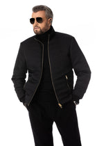 Glam Lurex Thread bomber jacket