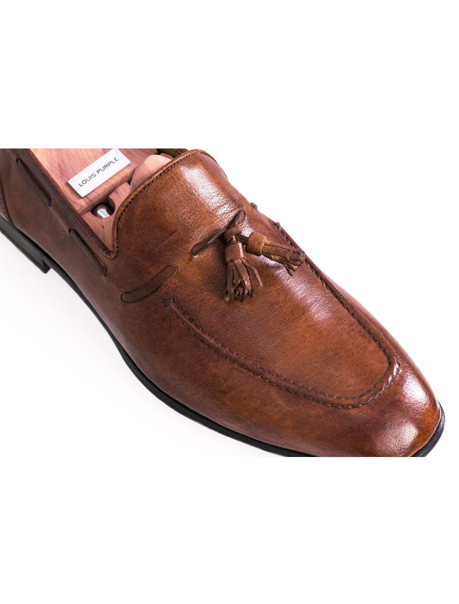 Brown moccasins
