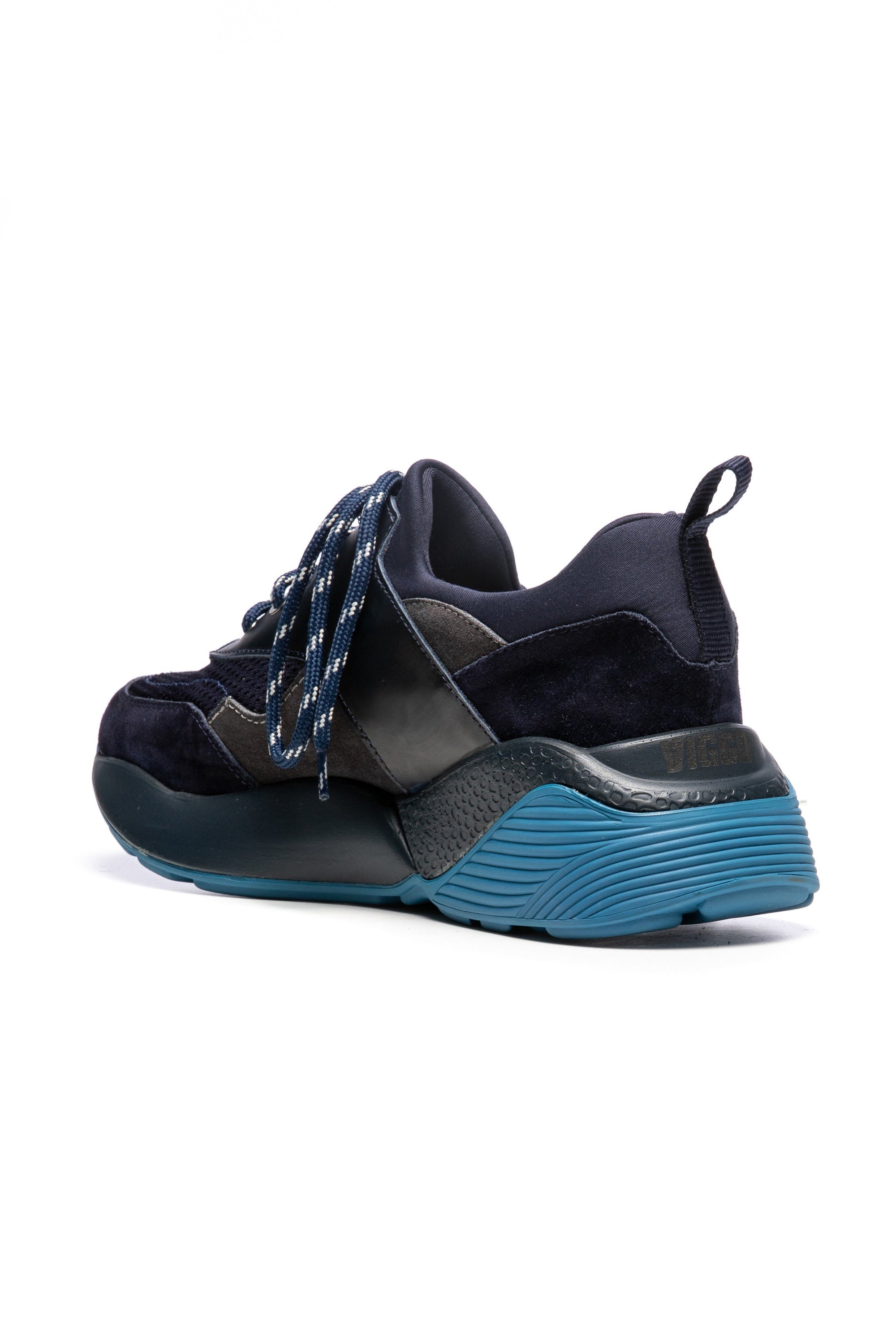 Navy sport shoes with Blue