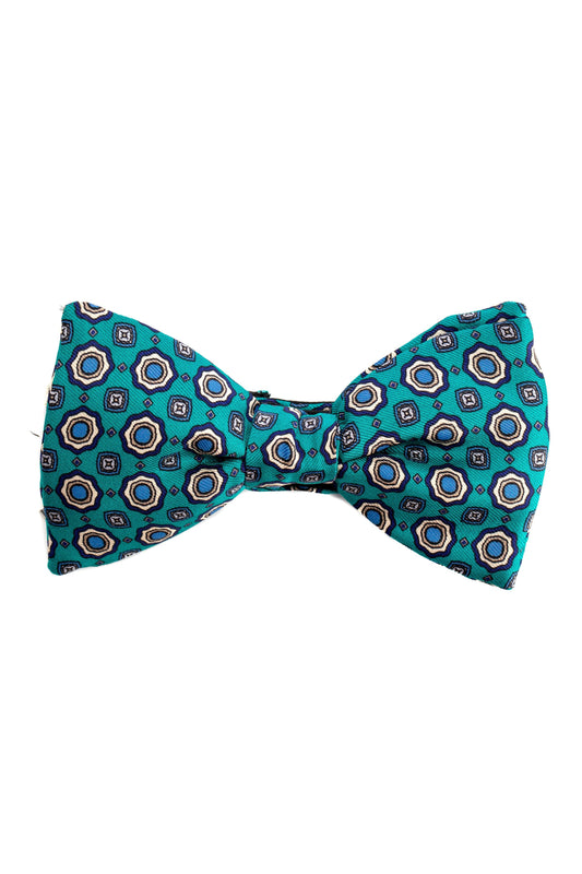 Turquoise bow tie