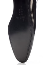 Derby tuxedo textured shoes