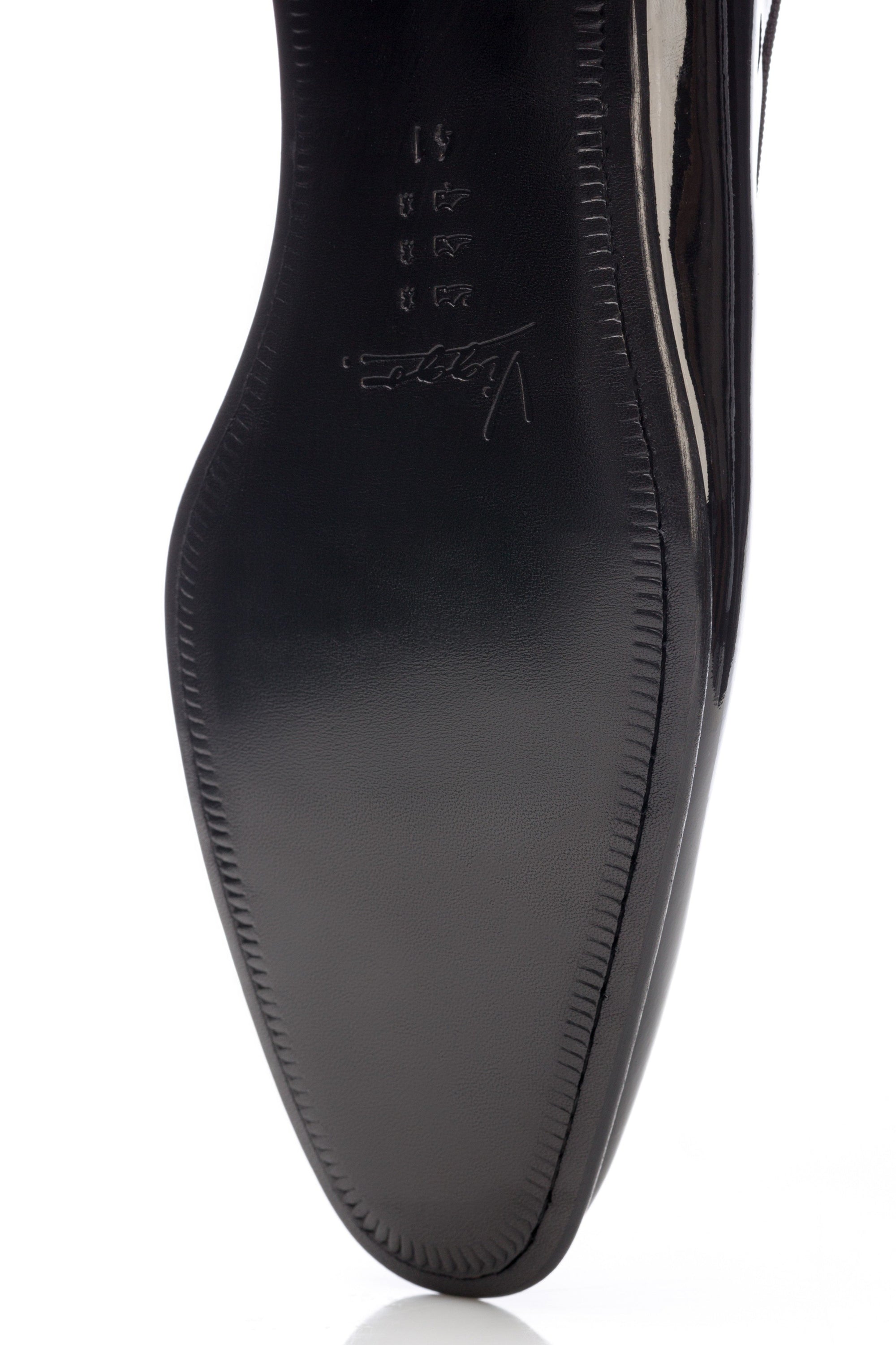 Derby tuxedo textured shoes