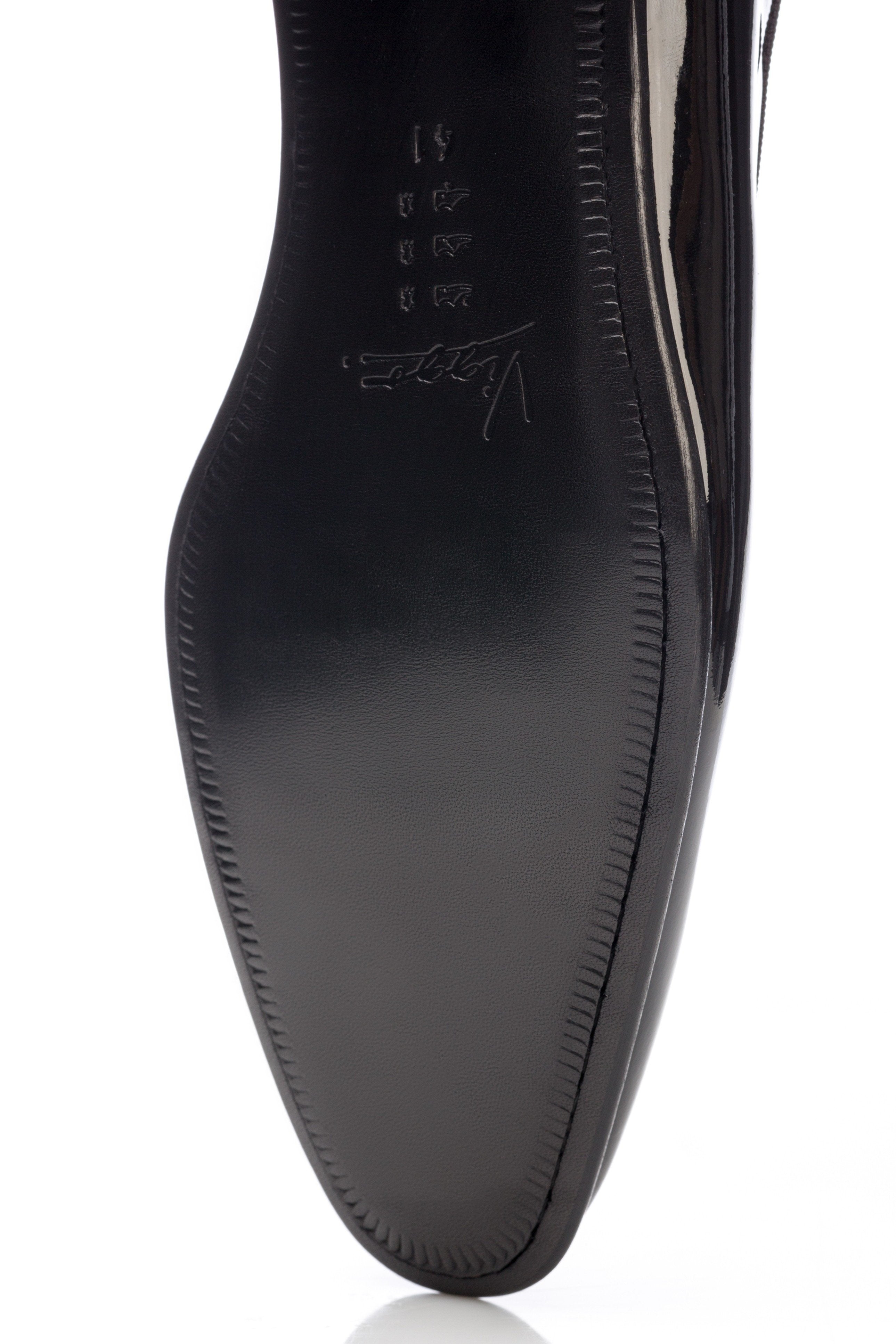 Derby tuxedo textured shoes
