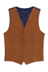 Brown cotton waistcoat