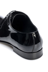Derby tuxedo textured shoes