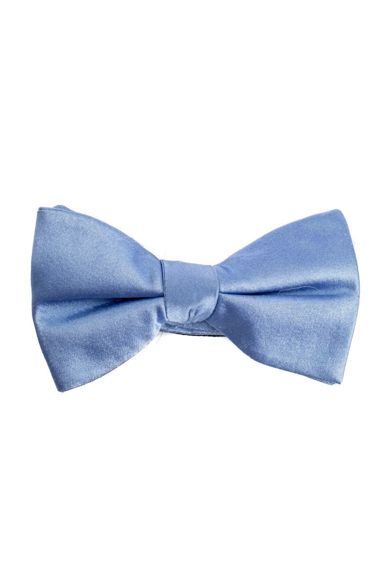 Blue bow tie