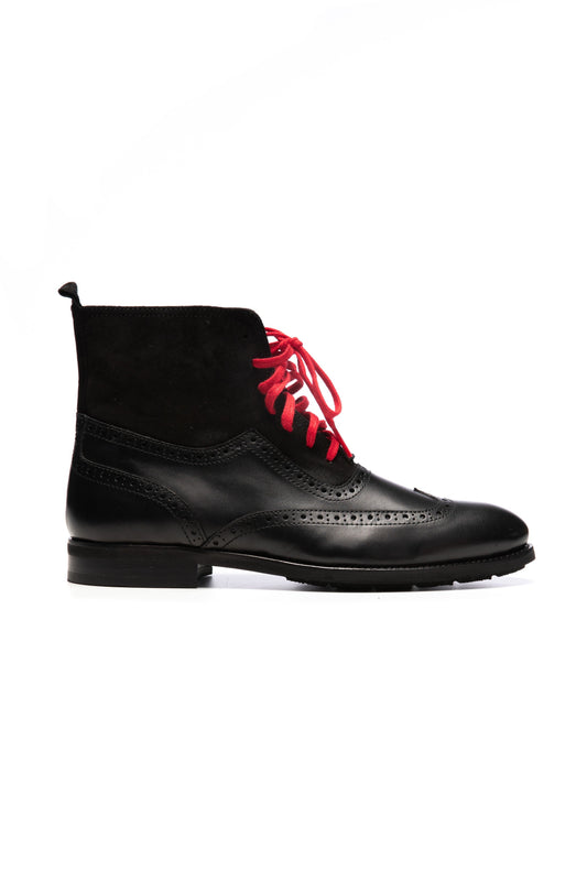 Black Brogue boots