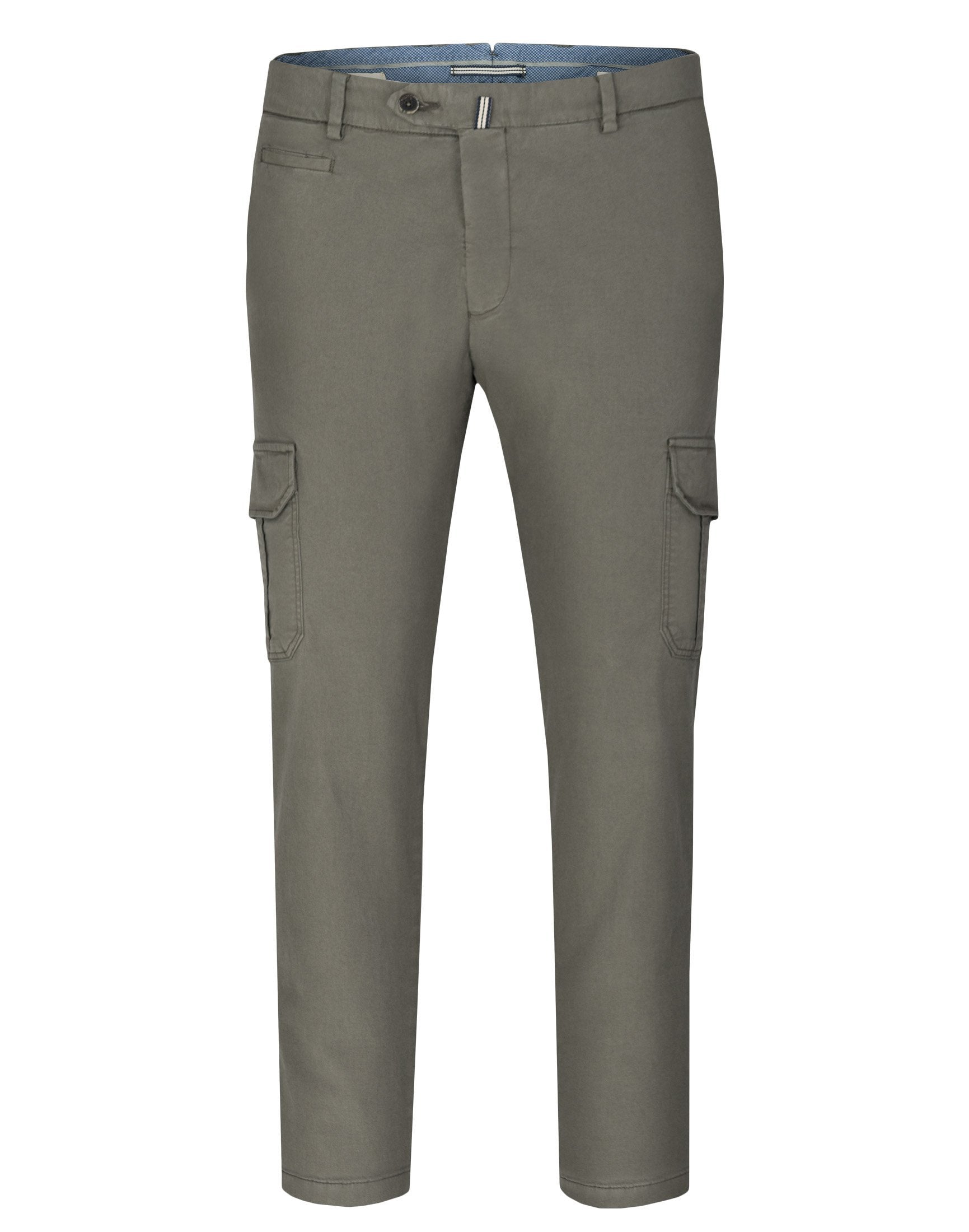 Khaki cargo trousers